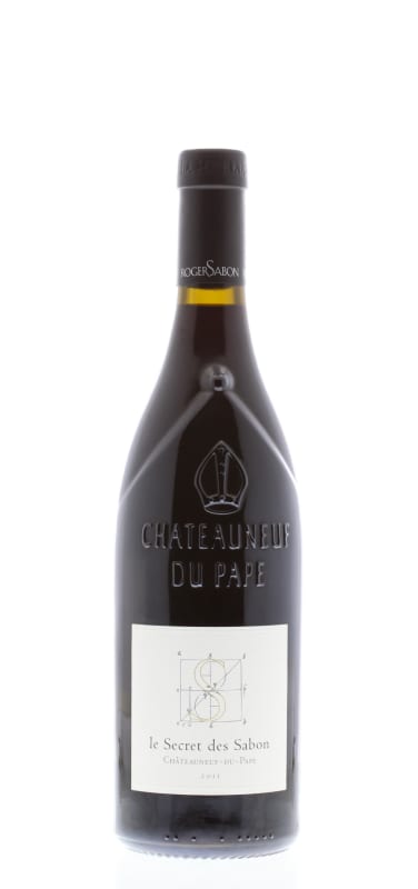 Roger Sabon Chateauneuf-du-Pape Le Secret des Sabon 2011 Front Bottle Shot