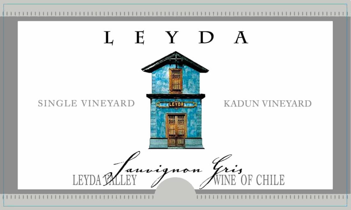 Leyda Kadun Single Vineyard Sauvignon Gris 2014 Front Label