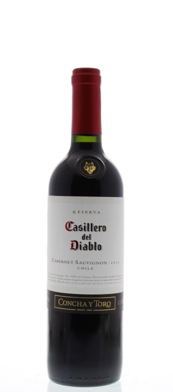 Casillero del Diablo Cabernet Sauvignon 2013 Front Bottle Shot