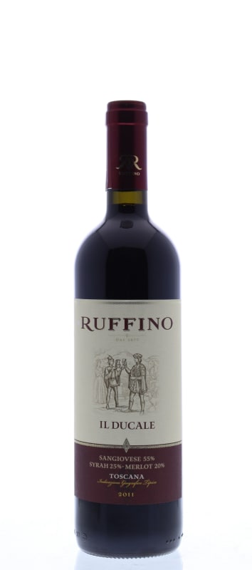 Ruffino Il Ducale 2011 Front Bottle Shot