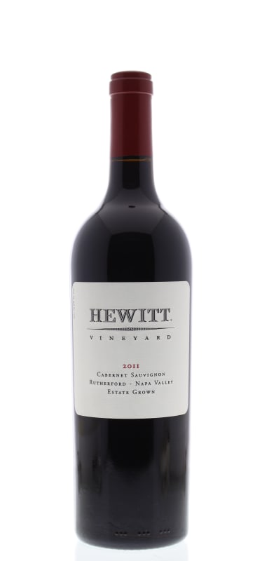 Hewitt Vineyard Cabernet Sauvignon (torn labels) 2011 Front Bottle Shot