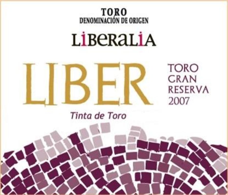 Liberalia Liber Gran Reserva 2007 Front Label