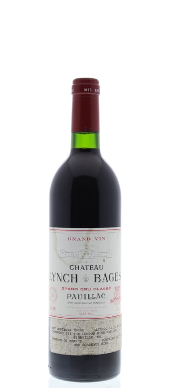 Chateau Lynch-Bages (bin soiled labels) 1985 Front Bottle Shot