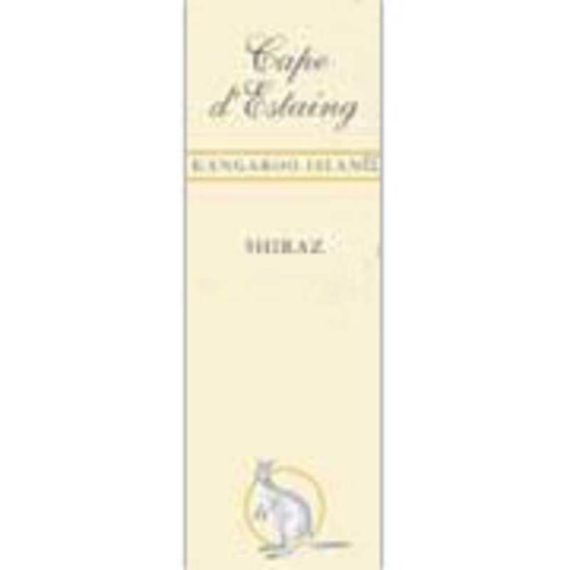 Cape d'Estaing Kangaroo Island Shiraz 1998 Front Label