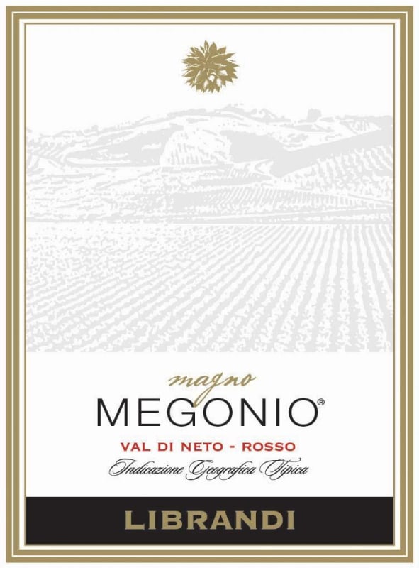 Librandi Val di Neto Magno Megonio Rosso 2012 Front Label