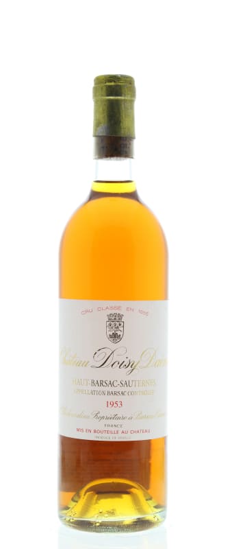 Chateau Doisy Daene (pristine condition) 1953 Front Bottle Shot
