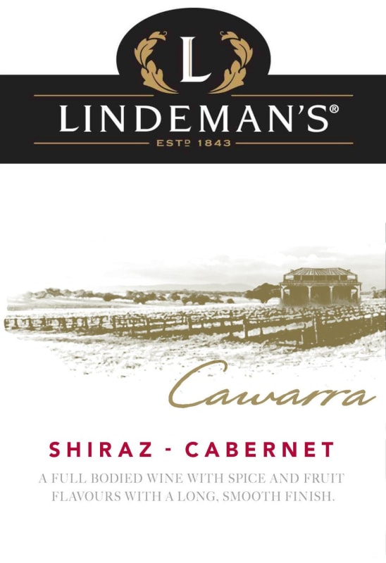Lindeman’s Bin Series Cawarra Shiraz-Cabernet 2014 Front Label