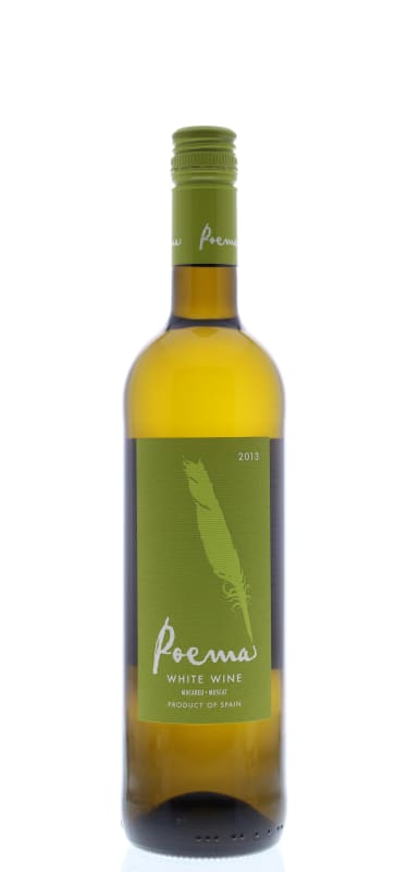 Poema White Blend 2013 Front Bottle Shot