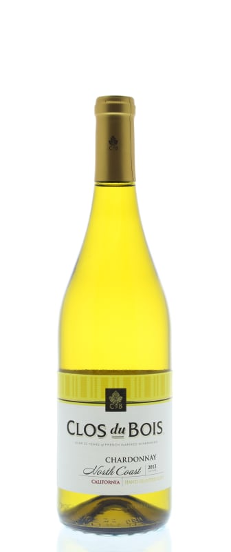 Clos du Bois Chardonnay 2013 Front Bottle Shot