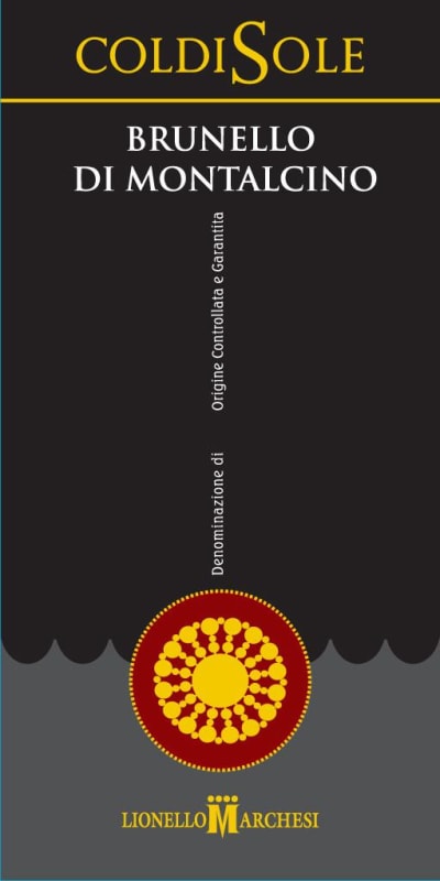Castello di Monastero ColdiSole Brunello di Montalcino 2008 Front Label