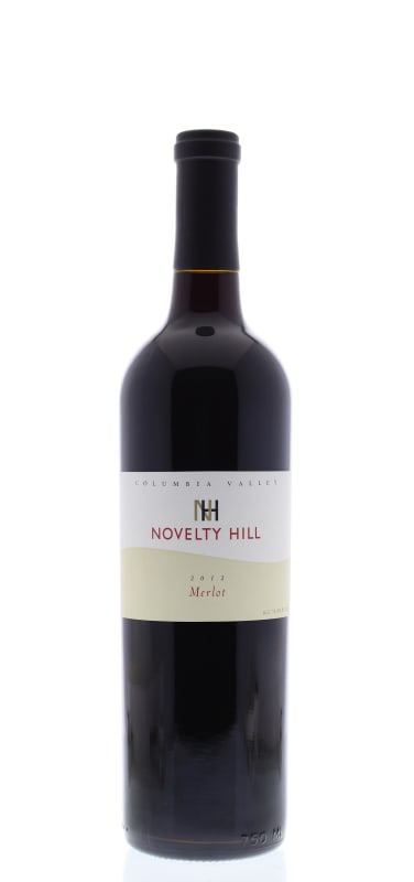 Novelty Hill Merlot 2012 Front Bottle Shot