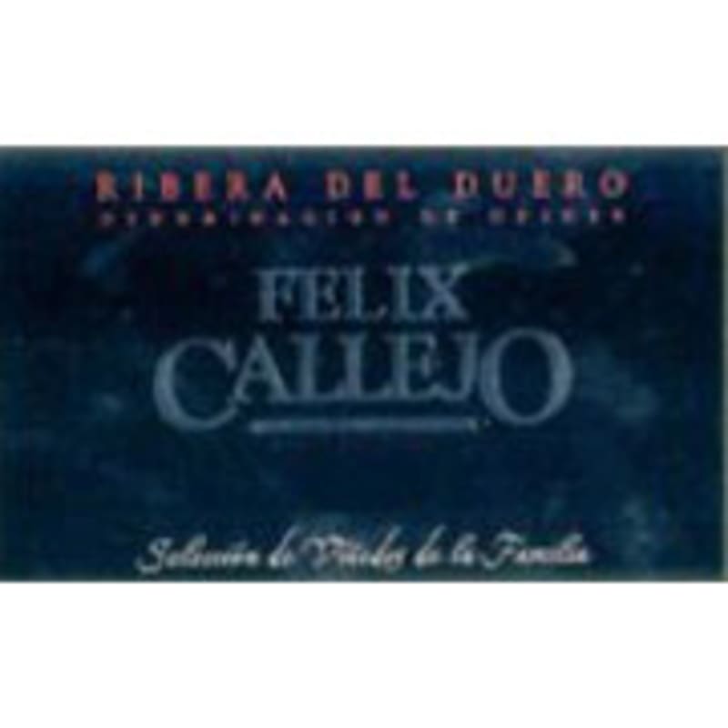 Felix Callejo Callejo Seleccion de Vinedos de la Familia 2003 Front Label