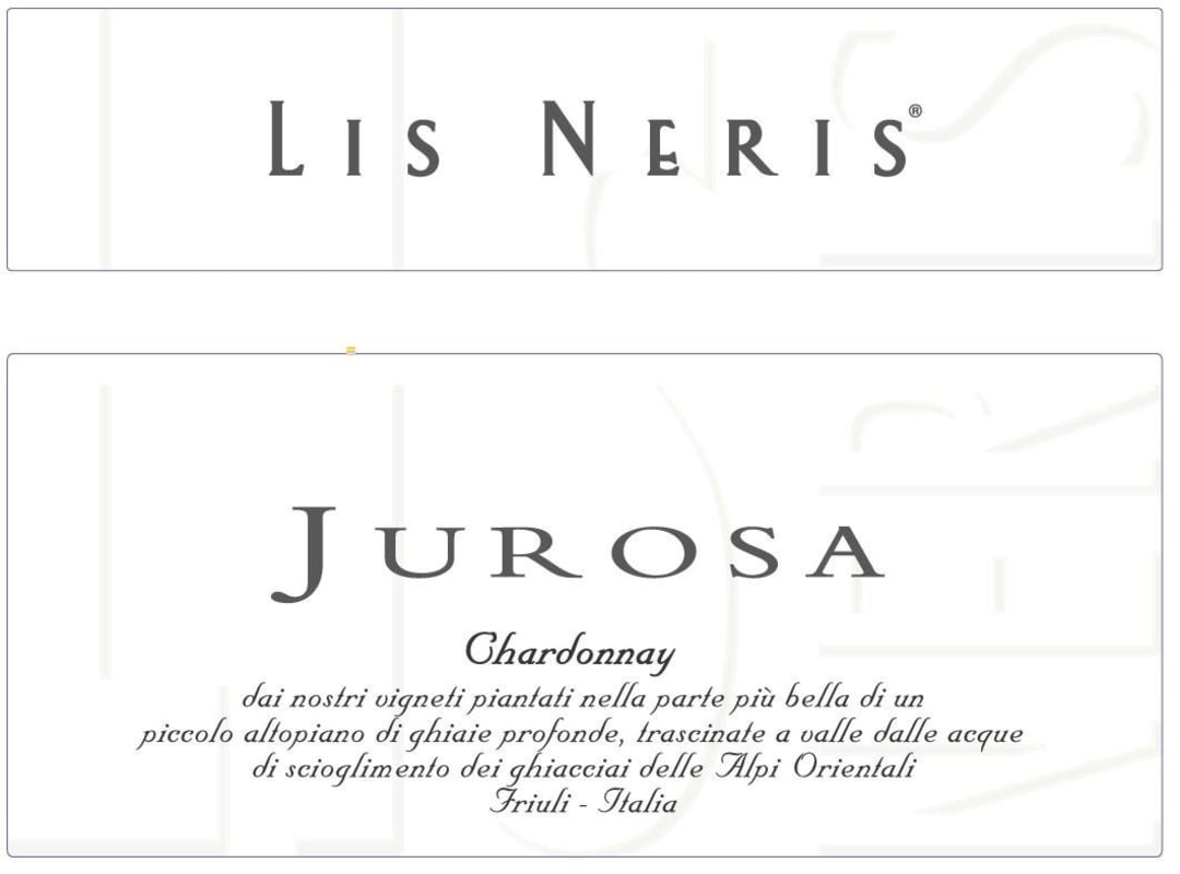 Lis Neris Jurosa Chardonnay 2009 Front Label