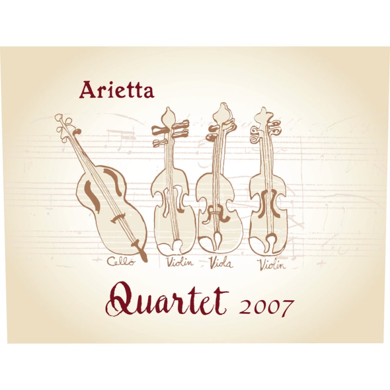 Arietta Quartet 2007 Front Label