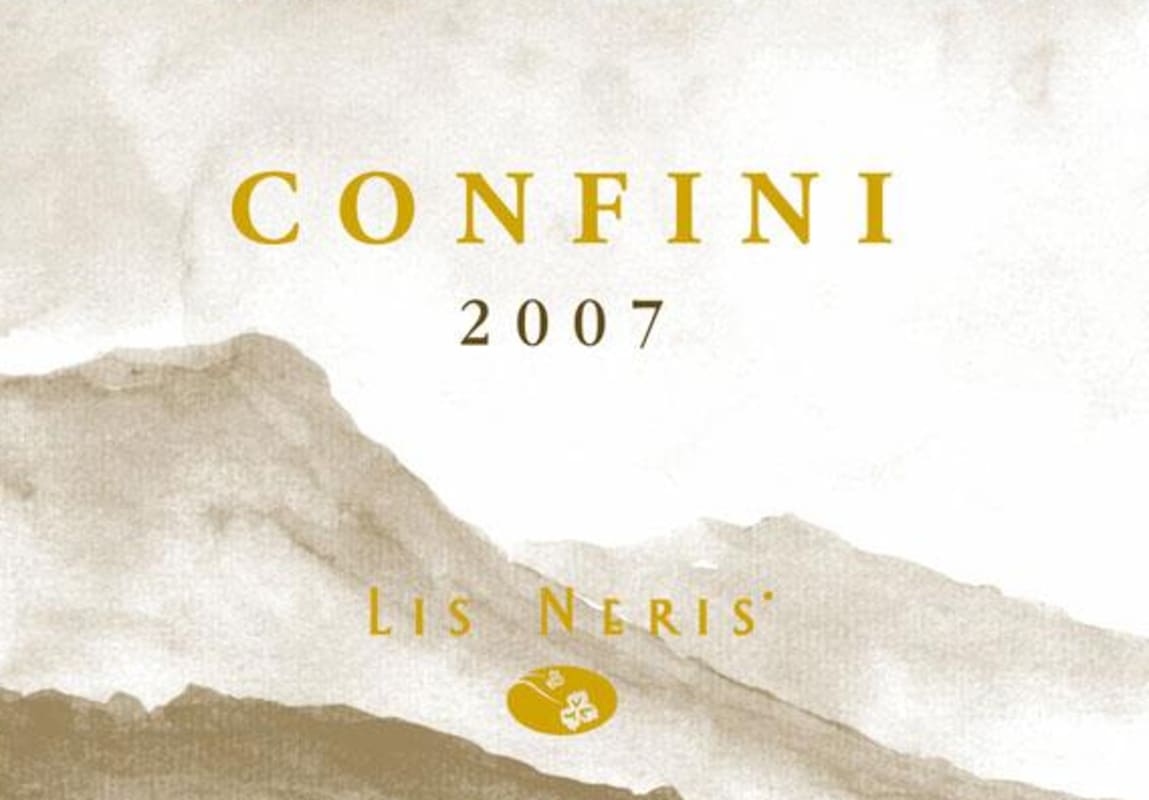 Lis Neris Confini Bianco 2007 Front Label