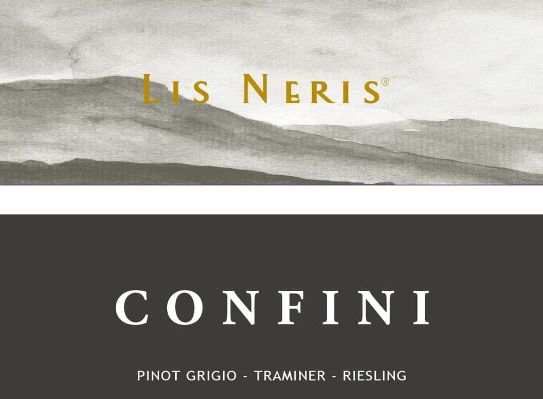 Lis Neris Confini Bianco 2012 Front Label