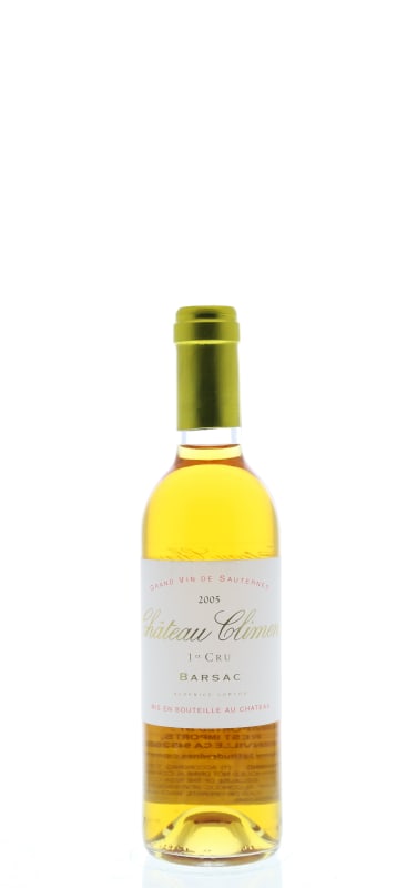Chateau Climens (375ML half-bottle) 2005 Front Bottle Shot