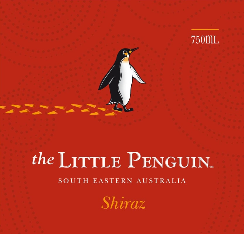 Little Penguin Shiraz 2015 Front Label