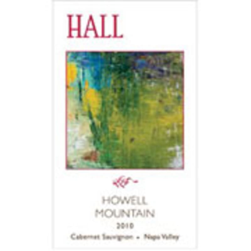 Hall Howell Mountain Cabernet Sauvignon 2010 Front Label