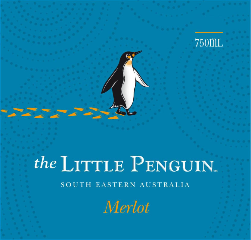 Little Penguin Merlot 2014 Front Label