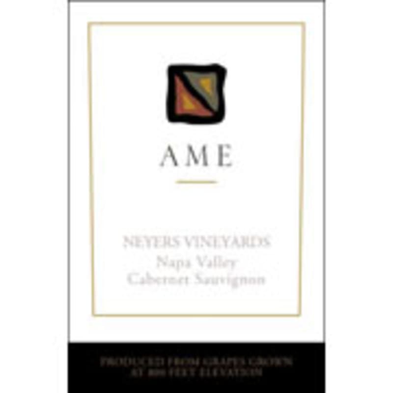 Neyers Ame Cabernet Sauvignon (torn label) 2007 Front Label