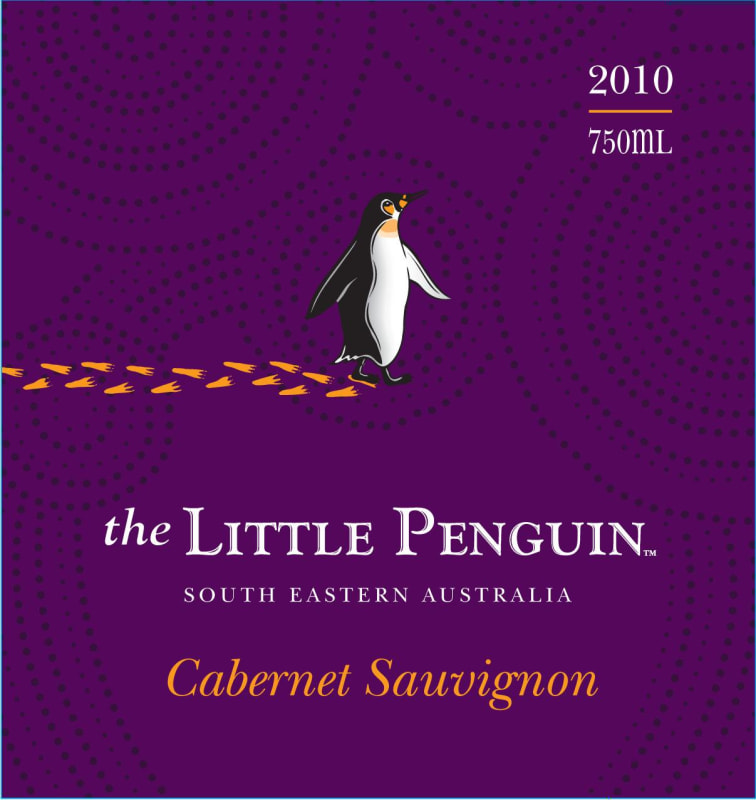 Little Penguin Cabernet Sauvignon 2010 Front Label