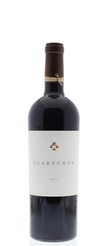Scarecrow Cabernet Sauvignon (stained label) 2011 Front Bottle Shot
