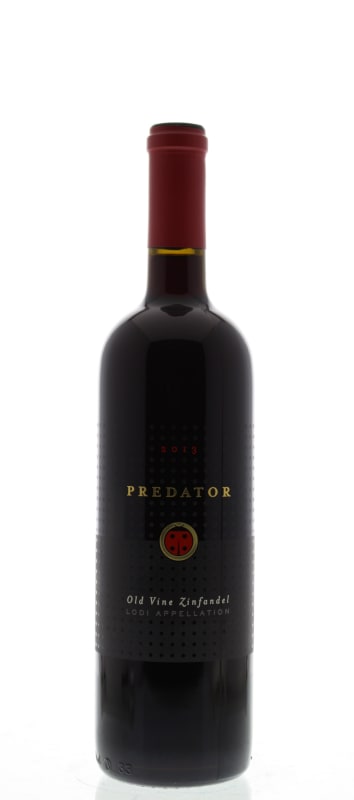 Predator Old Vine Zinfandel 2013 Front Bottle Shot