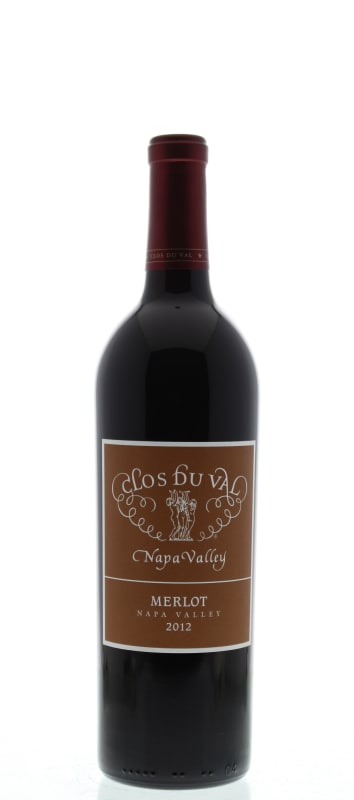 Clos du Val Merlot 2012 Front Bottle Shot