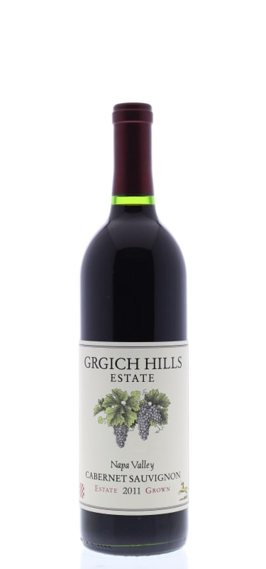 Grgich Hills Estate Cabernet Sauvignon 2011 Front Bottle Shot