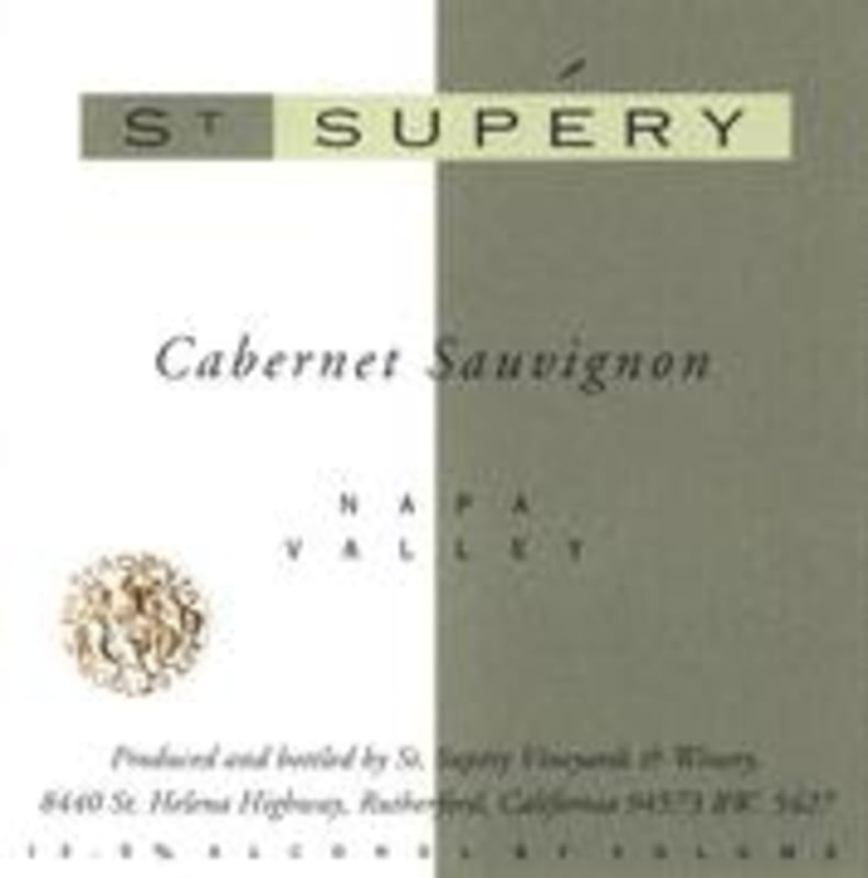 St. Supery Cabernet Sauvignon 1996 Front Label
