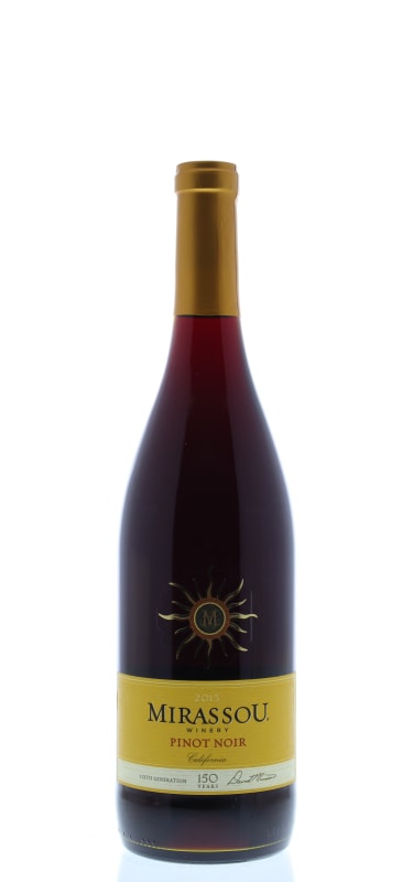 Mirassou Pinot Noir 2013 Front Bottle Shot