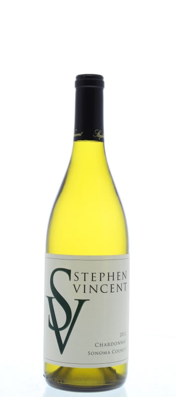 Stephen Vincent Chardonnay 2012 Front Bottle Shot