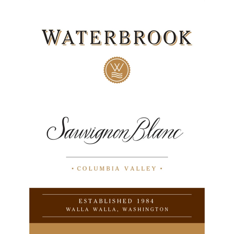 Waterbrook Sauvignon Blanc 2013 Front Label