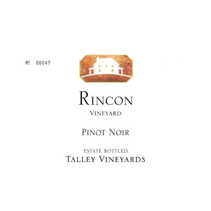 Talley Rincon Vineyard Pinot Noir 2011 Front Label