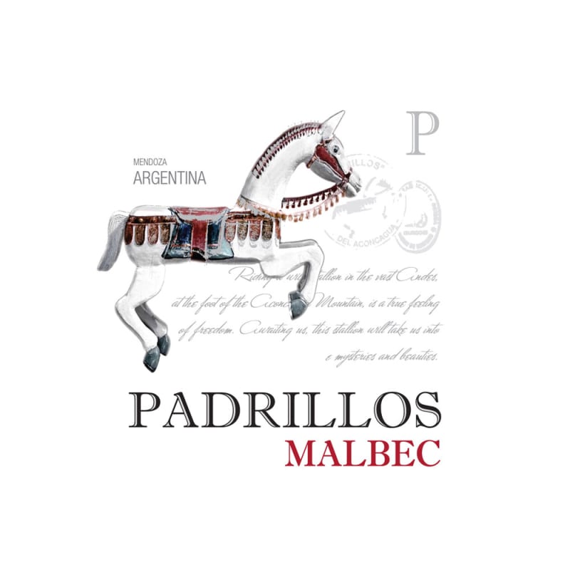 Finca de los Padrillos Malbec 2013 Front Label