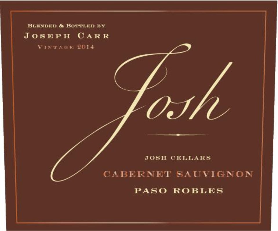 Josh Cellars Reserve Paso Robles Cabernet Sauvignon 2014 Front Label