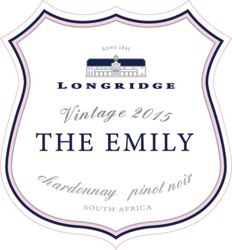 Longridge The Emily Chardonnay Pinot Noir 2015 Front Label