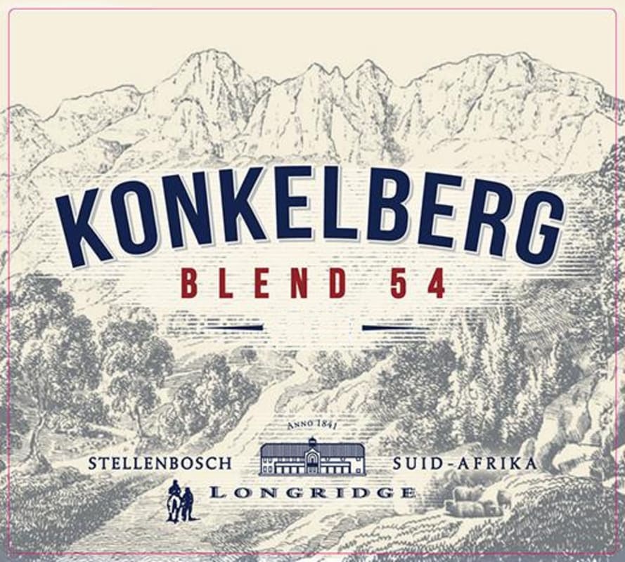 Longridge Konkelberg Blend 54 2014 Front Label