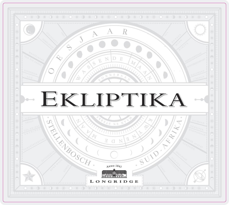 Longridge Ekliptika 2013 Front Label