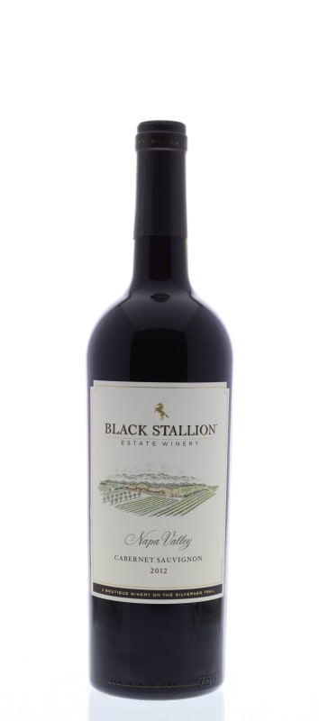 Black Stallion Winery Cabernet Sauvignon 2012 Front Bottle Shot