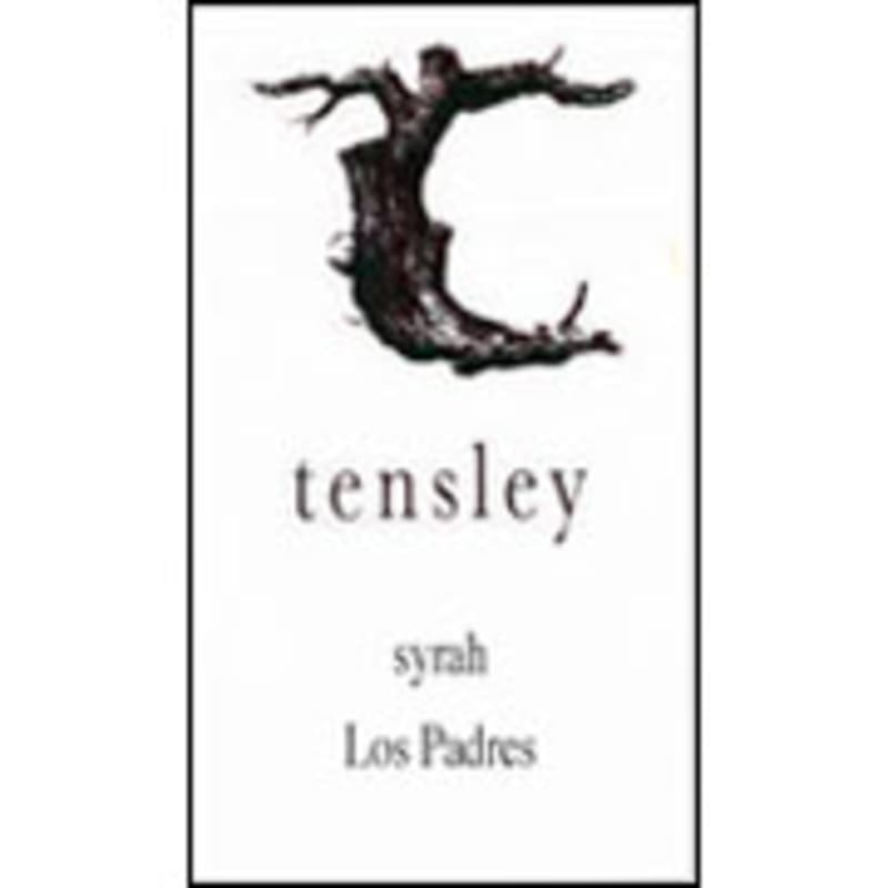 Tensley Los Padres Syrah 2013 Front Label