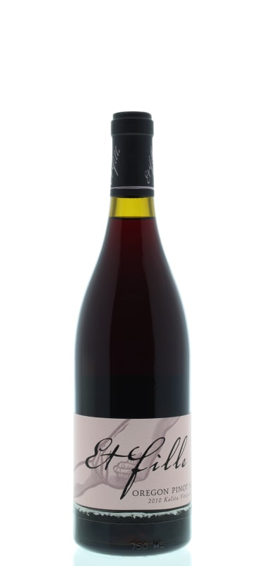 Et Fille Kalita Vineyard Pinot Noir 2010 Front Bottle Shot