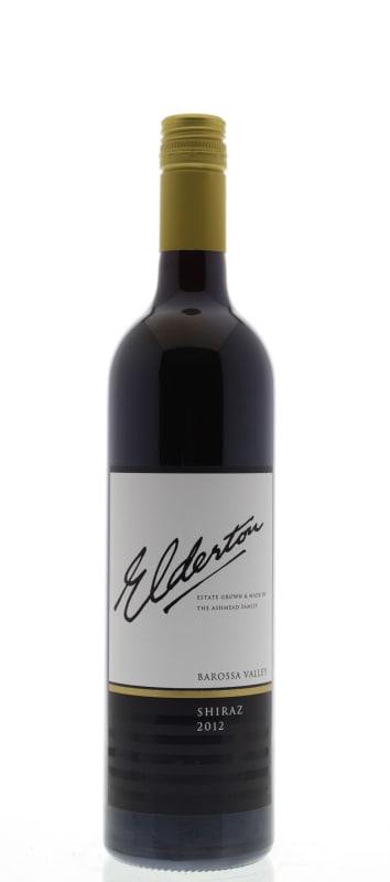 Elderton Shiraz 2012 Front Bottle Shot
