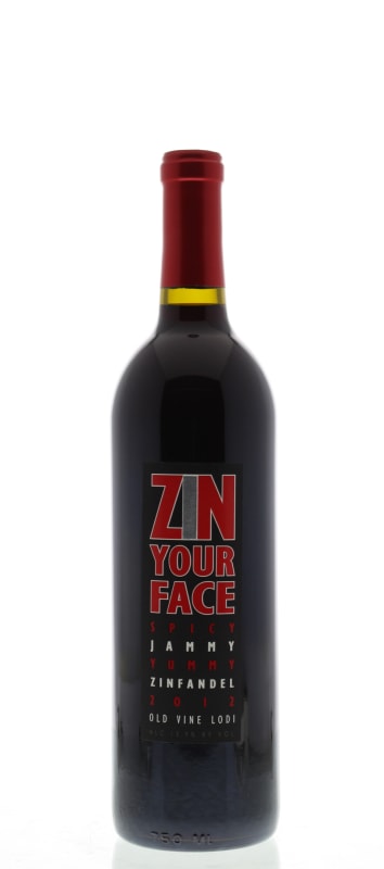 Cameron Hughes Zin Your Face Zinfandel 2012 Front Bottle Shot