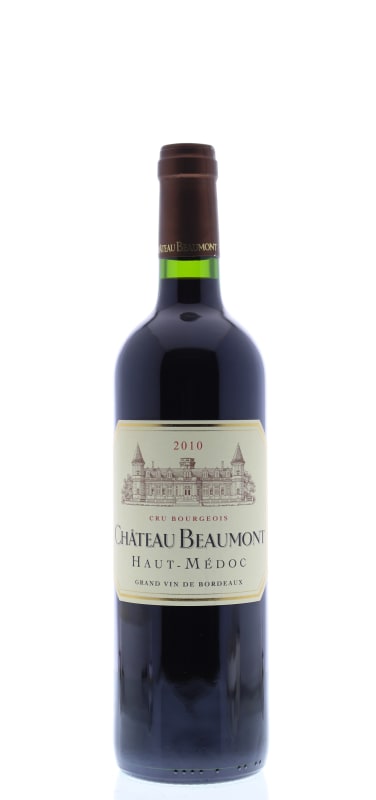 Chateau Beaumont 2010 Front Bottle Shot