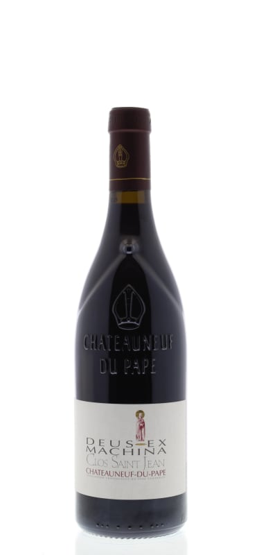 Clos Saint Jean Chateauneuf-du-Pape Deus Ex Machina 2012 Front Bottle Shot