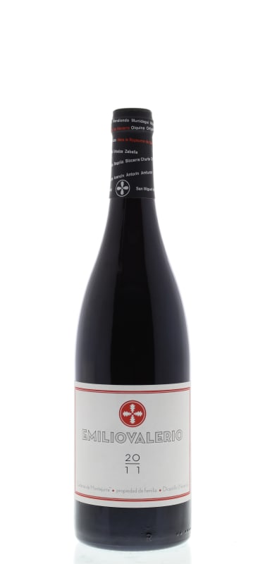 Emilio Valerio Navarra Red 2011 Front Bottle Shot