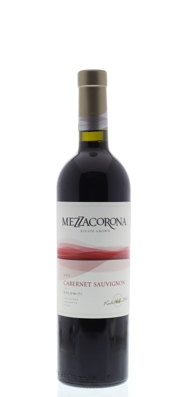 Mezzacorona Cabernet Sauvignon 2013 Front Bottle Shot