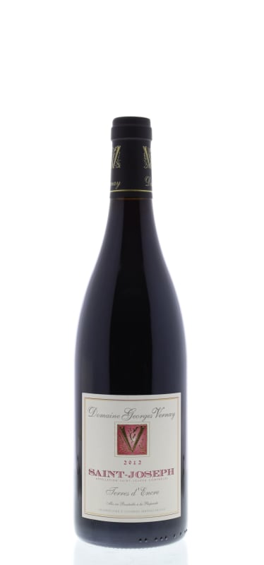 Georges Vernay St Joseph Terres d'Encre 2012 Front Bottle Shot
